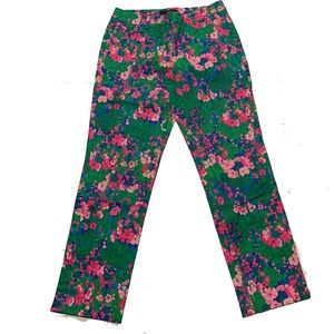 10 / Weekend max mara floral trousers